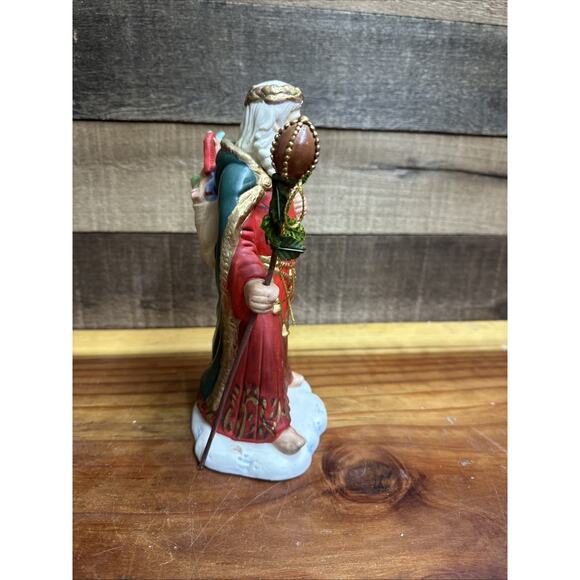 Santa Claus Father Krydda 9” Tall Christmas Decor CMC Inc. Vintage 1988 - Picture 4 of 5